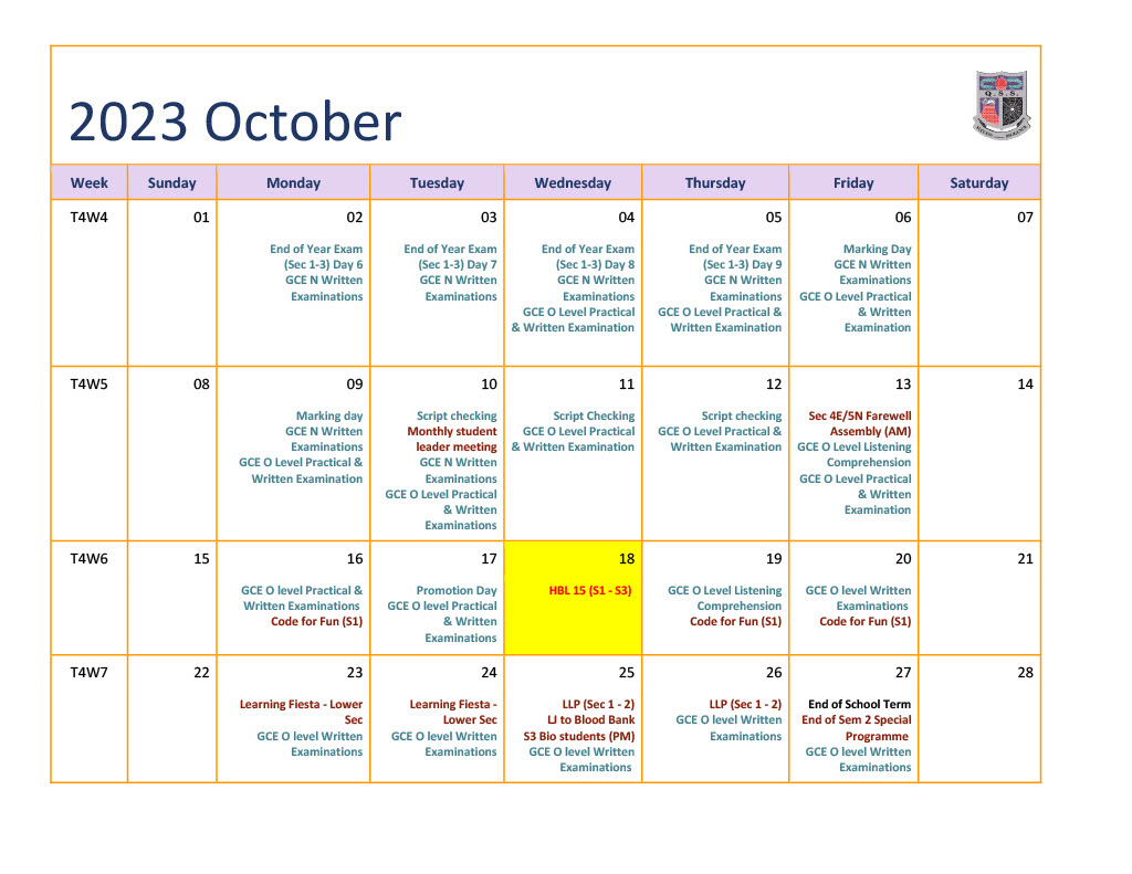 school-calendar